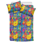 Abstract Psychedelic Print Duvet Cover Bedding Set