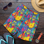 Abstract Psychedelic Print Men's Shorts