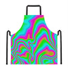 Abstract Psychedelic Trippy Print Apron