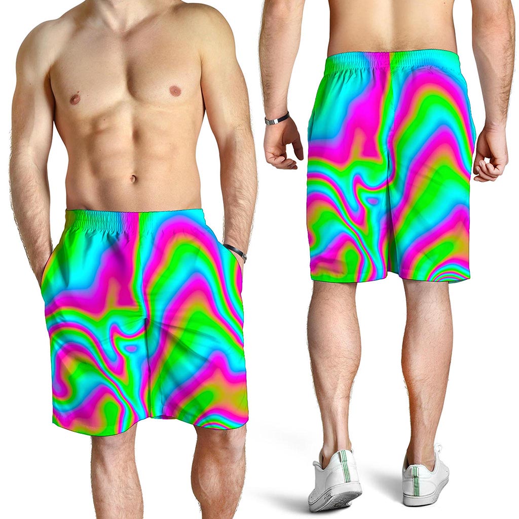 Abstract Psychedelic Trippy Print Men's Shorts