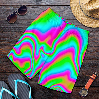 Abstract Psychedelic Trippy Print Men's Shorts