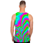 Abstract Psychedelic Trippy Print Men's Tank Top