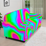 Abstract Psychedelic Trippy Print Sofa Cover