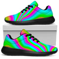Abstract Psychedelic Trippy Print Walking Shoes