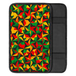 Abstract Reggae Pattern Print Car Center Console Cover