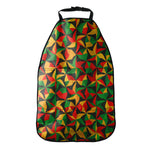 Abstract Reggae Pattern Print Car Seat Organizers