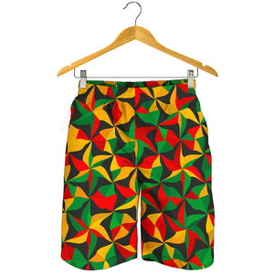 Abstract Reggae Pattern Print Men's Shorts