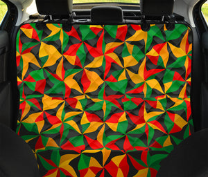 Abstract Reggae Pattern Print Pet Car Back Seat Cover