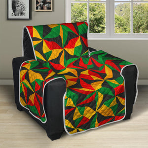 Abstract Reggae Pattern Print Recliner Protector