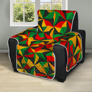 Abstract Reggae Pattern Print Recliner Protector