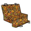 Abstract Sunflower Pattern Print Pet Car Back Seat Cover