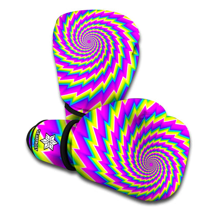 Abstract Twisted Moving Optical Illusion Boxing Gloves