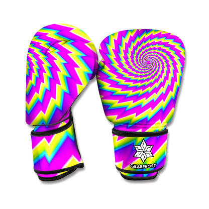 Abstract Twisted Moving Optical Illusion Boxing Gloves