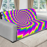 Abstract Twisted Moving Optical Illusion Futon Protector