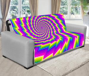 Abstract Twisted Moving Optical Illusion Futon Protector