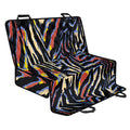 Abstract Zebra Pattern Print Pet Car Back Seat Cover