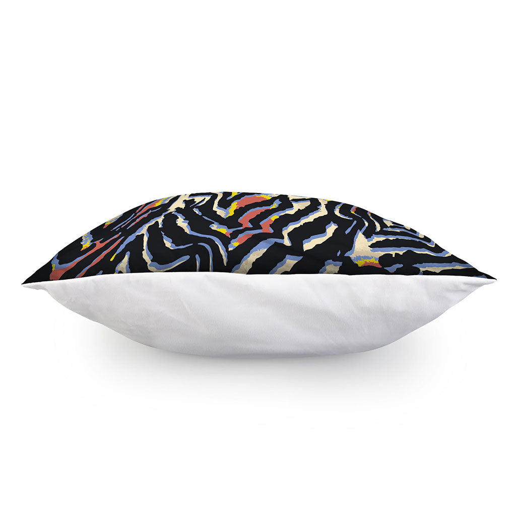 Abstract Zebra Pattern Print Pillow Cover