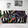 Abstract Zebra Pattern Print Sofa Cover