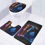 Ace Cards Print 3 Piece Bath Mat Set