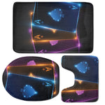 Ace Cards Print 3 Piece Bath Mat Set