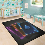 Ace Cards Print Area Rug