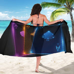 Ace Cards Print Beach Sarong Wrap