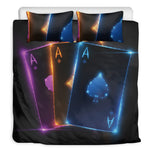 Ace Cards Print Duvet Cover Bedding Set