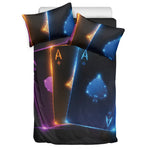 Ace Cards Print Duvet Cover Bedding Set
