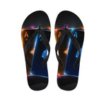 Ace Cards Print Flip Flops