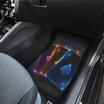 Ace Cards Print Front Car Floor Mats