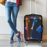 Ace Cards Print Luggage Cover