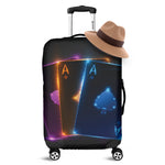 Ace Cards Print Luggage Cover
