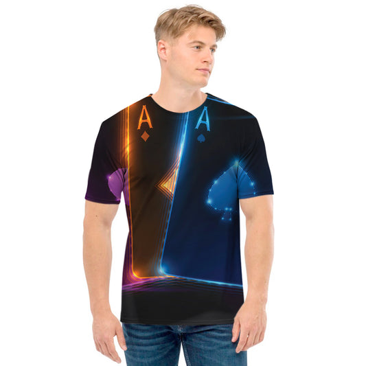 Ace Cards Print Men's T-Shirt