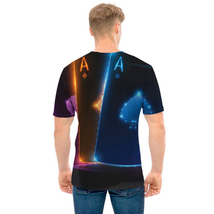 Ace Cards Print Men's T-Shirt