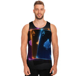 Ace Cards Print Men's Tank Top