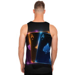 Ace Cards Print Men's Tank Top