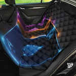Ace Cards Print Pet Car Back Seat Cover