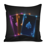 Ace Cards Print Pillow Cover
