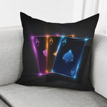 Ace Cards Print Pillow Cover