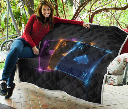 Ace Cards Print Quilt