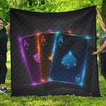Ace Cards Print Quilt
