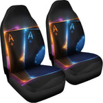 Ace Cards Print Universal Fit Car Seat Covers