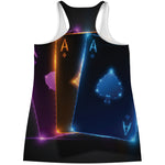 Ace Cards Print Women's Racerback Tank Top