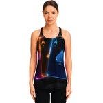 Ace Cards Print Women's Racerback Tank Top