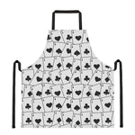 Ace Playing Cards Pattern Print Apron