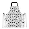 Ace Playing Cards Pattern Print Apron