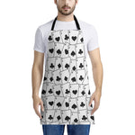 Ace Playing Cards Pattern Print Apron