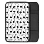 Ace Playing Cards Pattern Print Car Center Console Cover