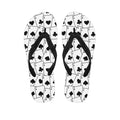 Ace Playing Cards Pattern Print Flip Flops