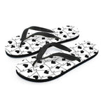 Ace Playing Cards Pattern Print Flip Flops